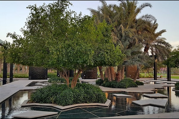 حديقة ام الامارات abu dhabi