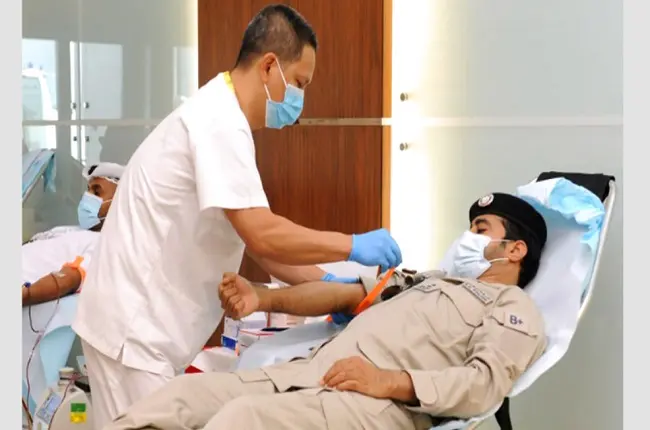شروط التبرع بالدم في بنك دبي