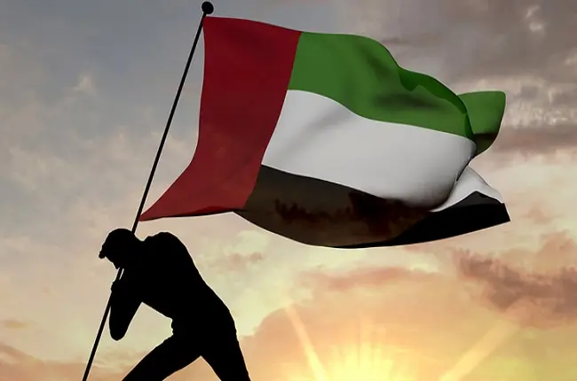 استخدام علم الإمارات في الفعاليات